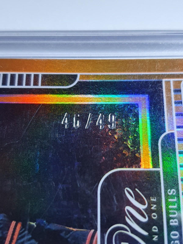 2024 Panini One and One Josh Giddey #79 ORANGE /49 Holo (Bulls) - Factory Sealed