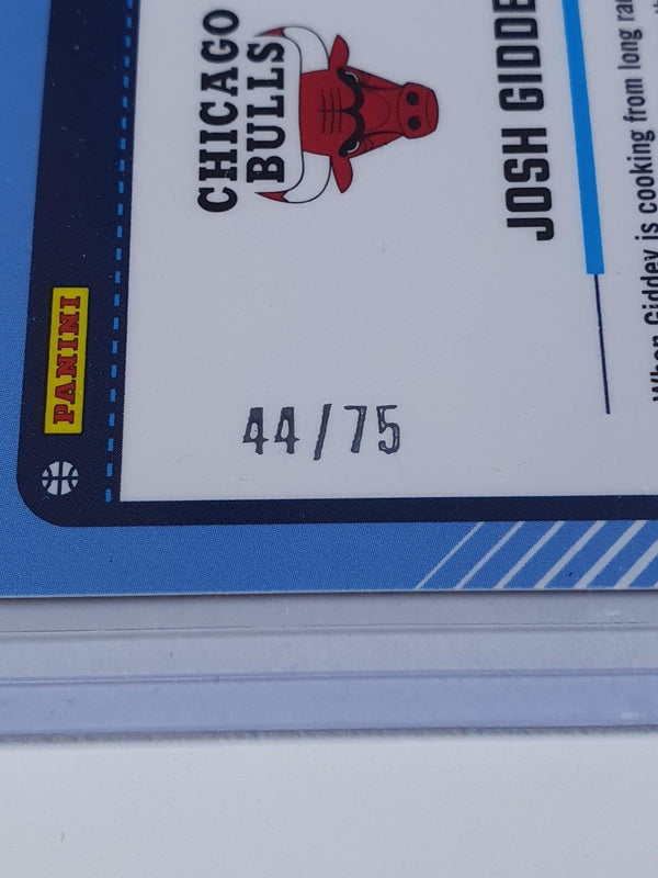 2024 Donruss Optic Josh Giddey #120 FAST BREAK RED /75 Holo (Bulls) - Rare
