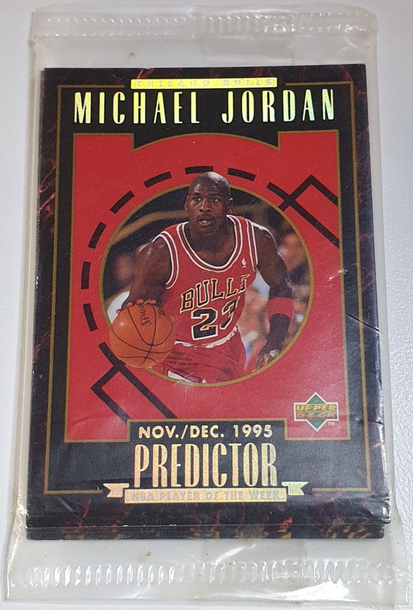 1995 Upper Deck Michael Jordan Predictor Player of the Week (10 Cards) - Sealed