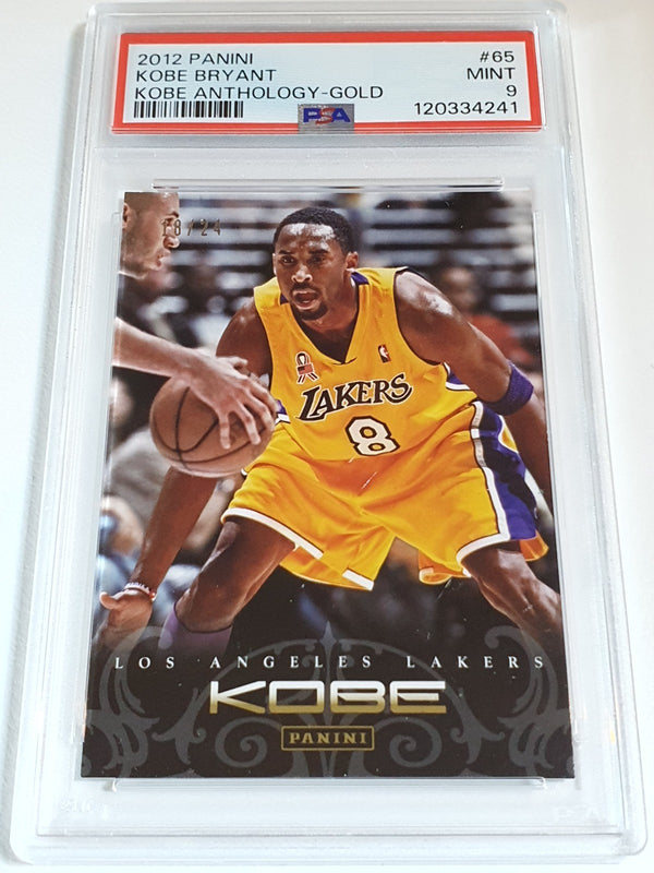 2012 Panini Kobe Anthology Kobe Bryant GOLD /24 Edition - PSA 9 (POP 1)