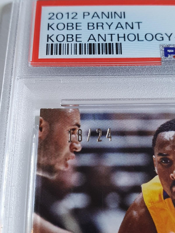 2012 Panini Kobe Anthology Kobe Bryant GOLD /24 Edition - PSA 9 (POP 1)
