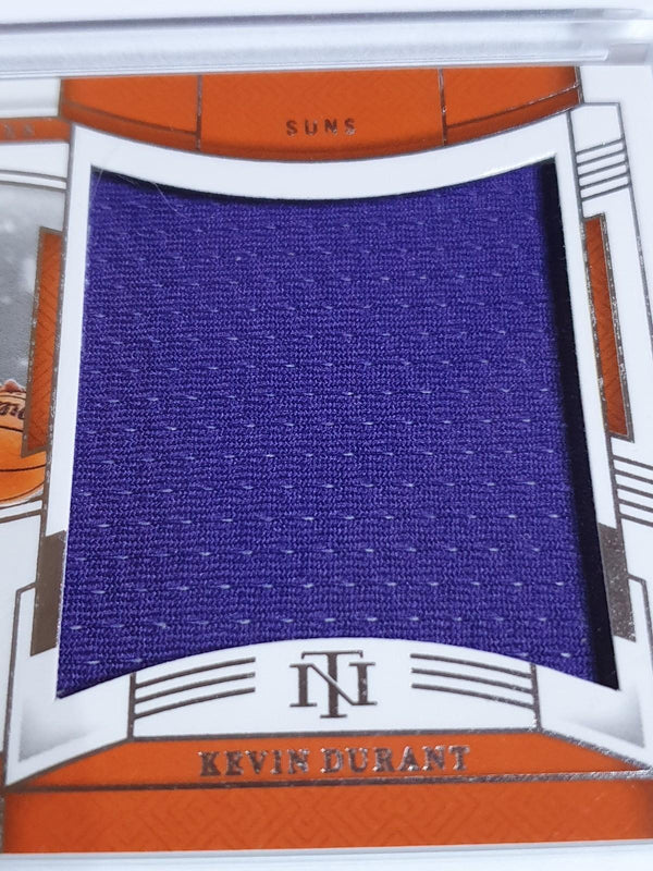2024 National Treasures Kevin Durant #PATCH /99 Game Worn Jumbo Jersey - Rare
