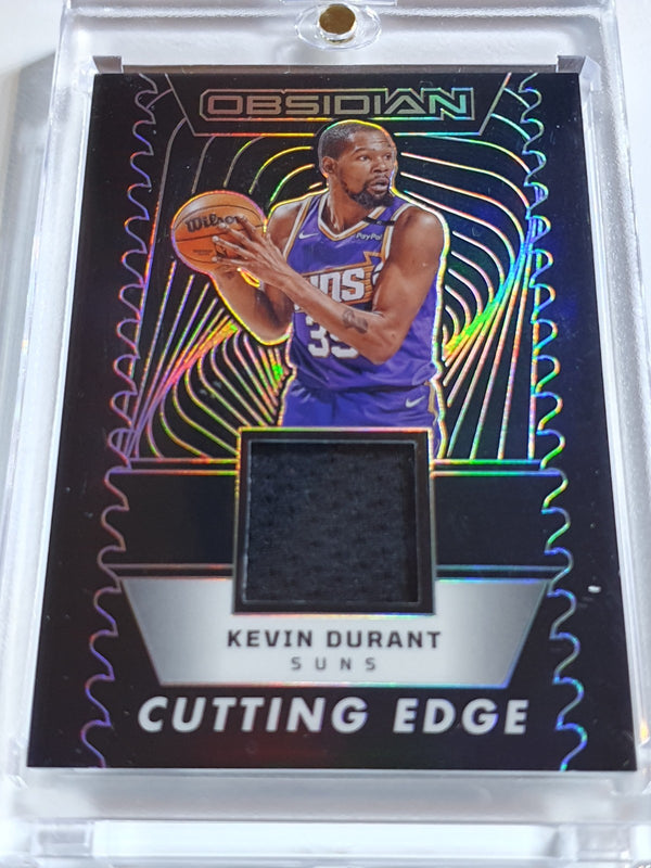 2024 Panini Obsidian Kevin Durant #PATCH /249 Game Worn Jersey - Ready to Grade