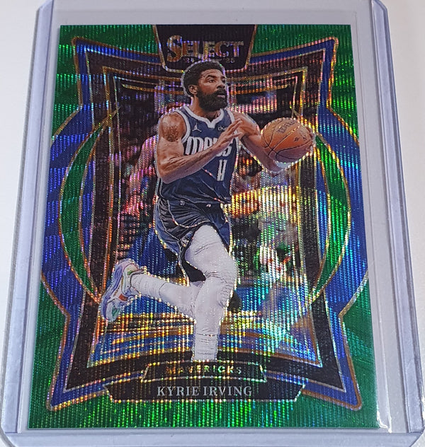 2024 Panini Select Kyrie Irving #46 WAVE GREEN /50 Holo - Ready to Grade