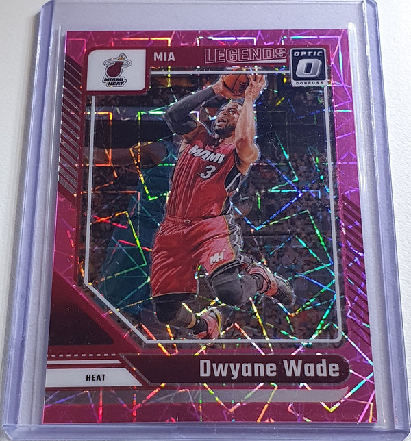 2024 Panini Donruss Optic Dwyane Wade #231 PINK VELOCITY /79 Holo - Rare