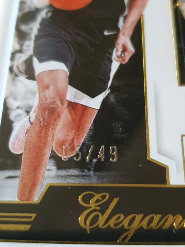 2023 Noir Victor Wembanyama Rookie PRIME GOLD /49 PATCH - 2 Color RC Jersey