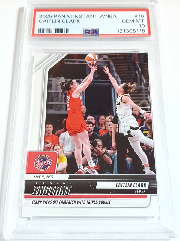 2025 Panini Instant WNBA Caitlin Clark #16 /2068 - PSA 10 (POP 28)