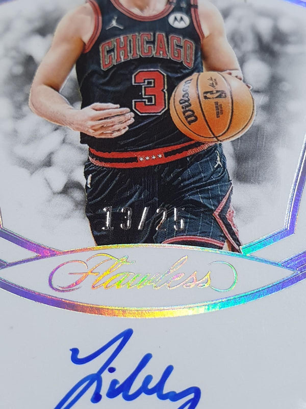 2024 Flawless Josh Giddey AUTO SILVER /25 Excellence (Bulls) - On Card Autograph