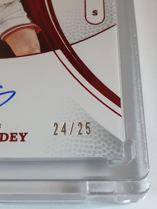2024 Panini Immaculate Josh Giddey AUTO RED /25 - On Card Autograph (Bulls)