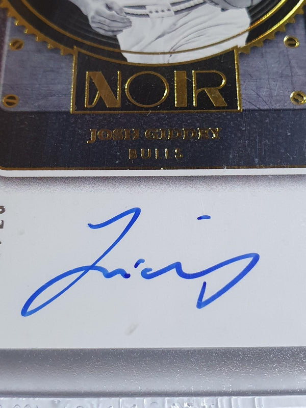 2024 Noir Josh Giddey AUTO GOLD /25 Snapshot Signatures On Card Bulls Autograph