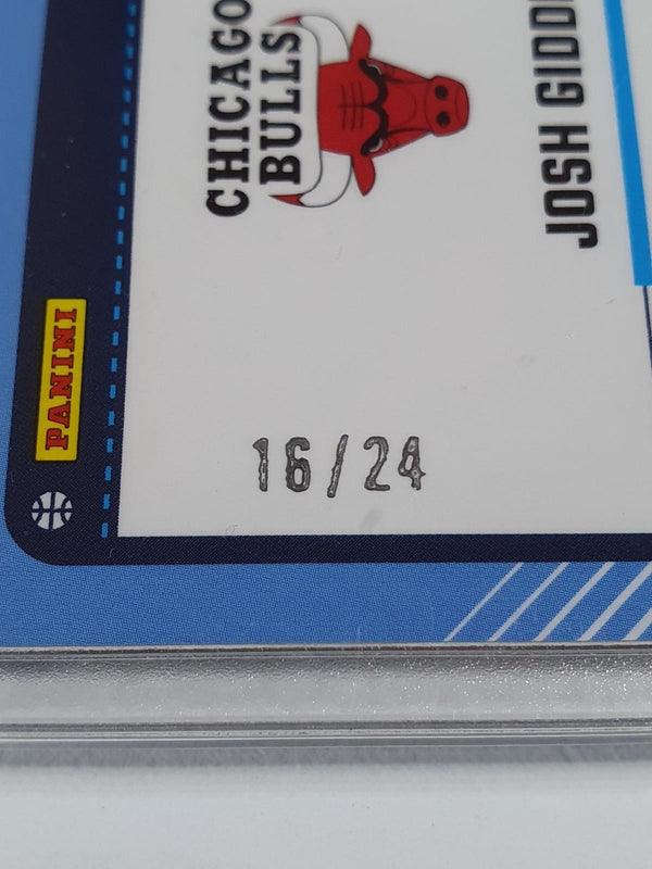 2024 Donruss Optic Josh Giddey #120 CHOICE BLUE /24 Holo (Bulls) - Rare