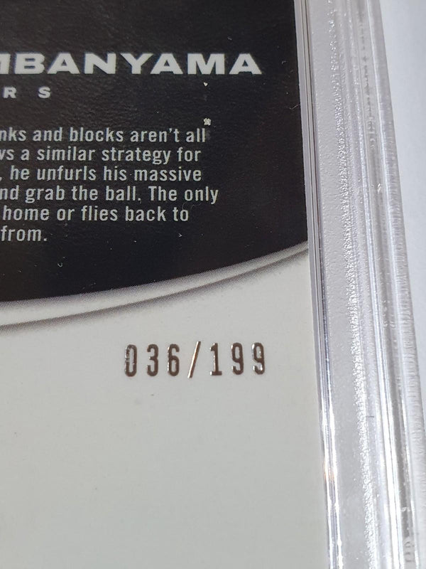 2024 Black Friday Victor Wembanyama Rookie OPTI PRIZM /199 RC - PSA 9 (POP 8)