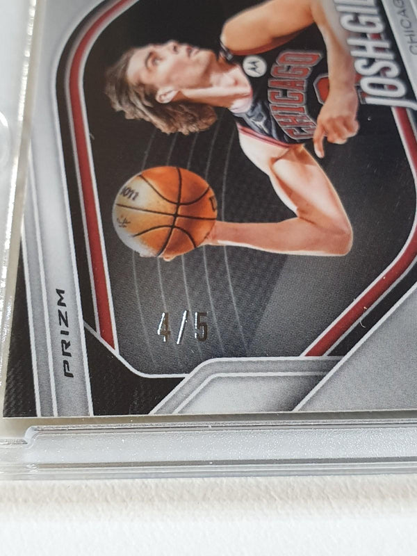 2024 Prizm Black Josh Giddey #126 BLACK GOLD /5 Holo FOTL (Bulls) - Very Rare