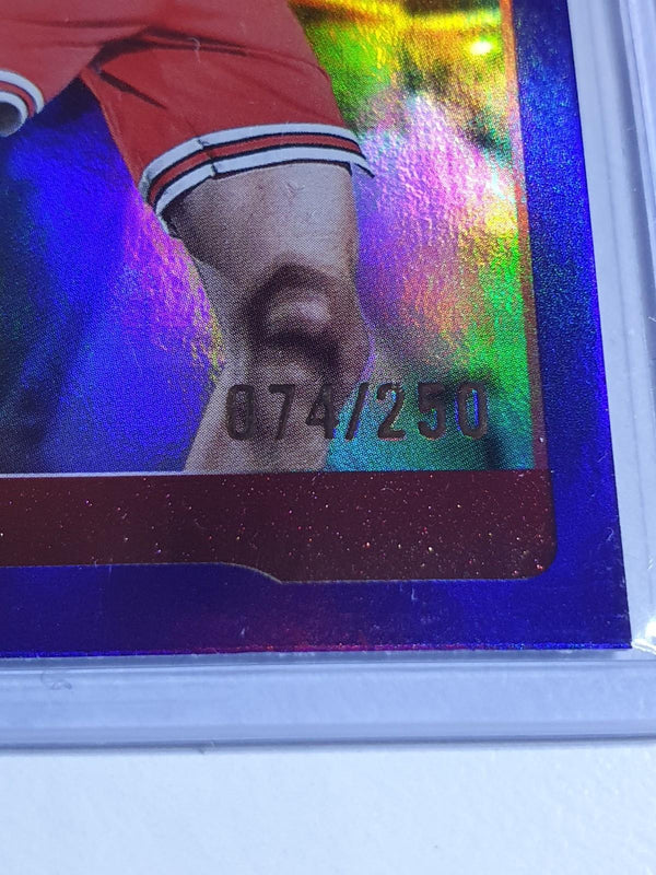 2025 Topps Flagship Josh Giddey #35 PURPLE RAINBOW /250 Holo (Bulls) - Rare