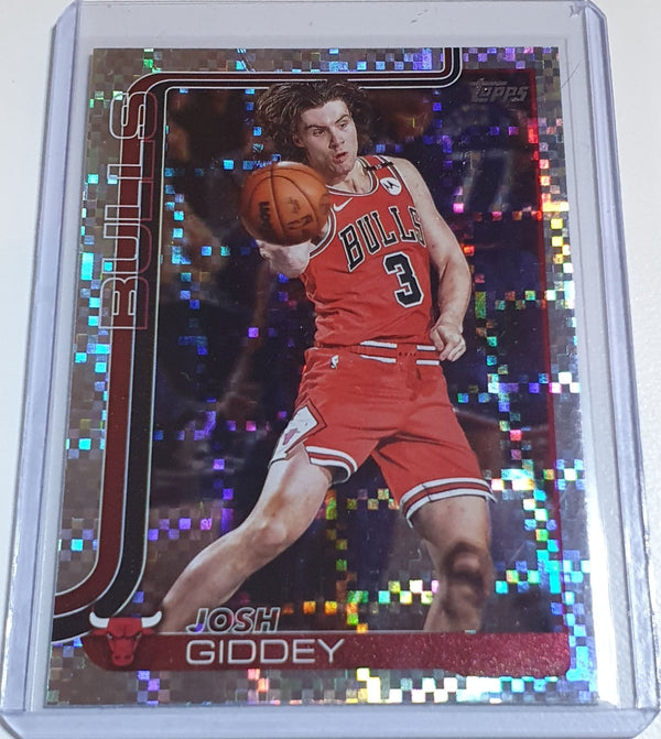 2025 Topps Basketball Josh Giddey #35 VICTORY Holo (Bulls) - Ready to Grade