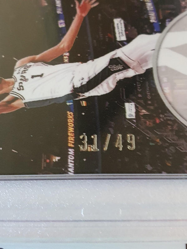 2023 Mosaic Victor Wembanyama Rookie #282 ORANGE /49 Holo - PSA 9 (POP 11)