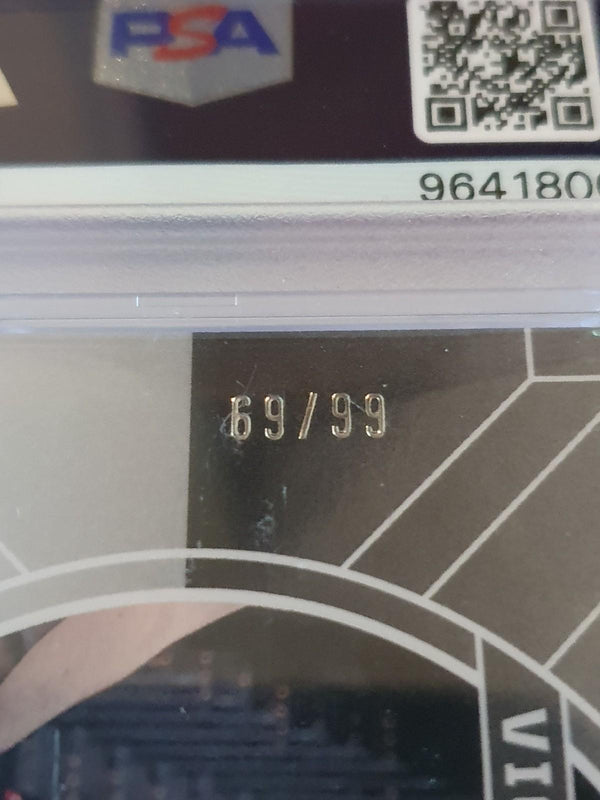 2023 Obsidian Victor Wembanyama Rookie #PATCH ORANGE FLOOD /99 Jersey RC - PSA 9