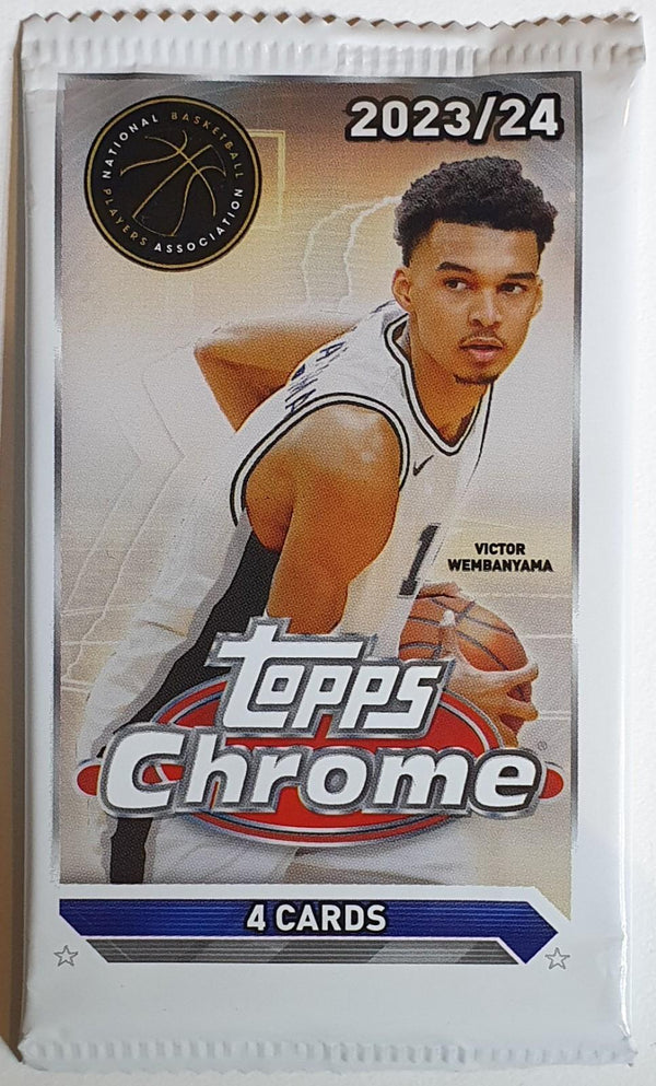 2023-24 Topps Chrome Basketball Pack - Factory Sealed Victor Wembanyama RC?