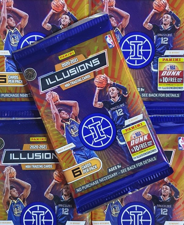 2020 Panini Illusions Basketball Pack (LaMelo & Anthony Edwards RC?) - Sealed
