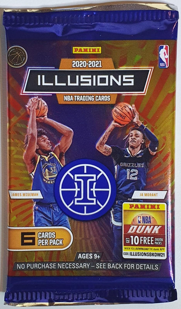 2020 Panini Illusions Basketball Pack (LaMelo & Anthony Edwards RC?) - Sealed