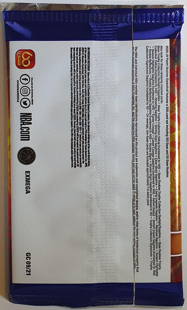 2020 Panini Illusions Basketball Pack (LaMelo & Anthony Edwards RC?) - Sealed