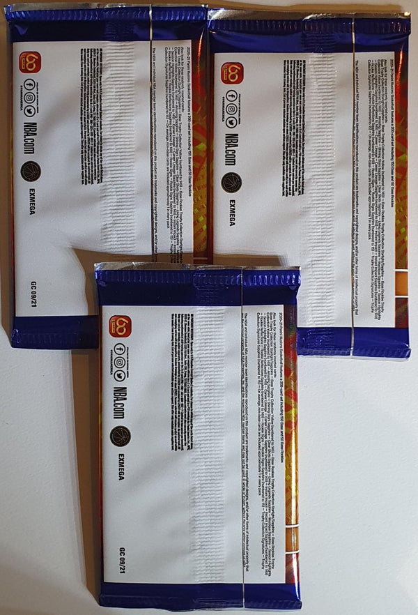 Lot of 3 x 2020-21 Panini Illusions Pack (LaMelo & Anthony Edwards RC?) - Sealed