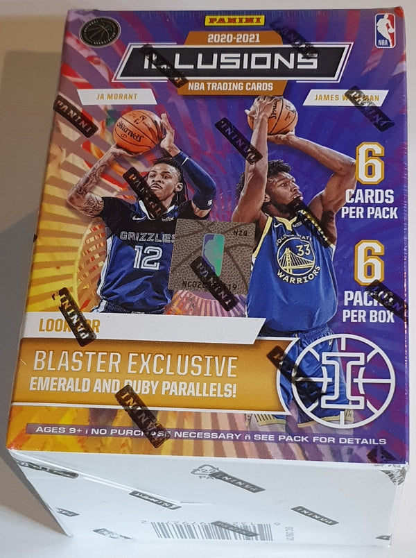 2020-21 Panini Illusions Basketball Blaster Box - LaMelo or Anthony Edwards RC?