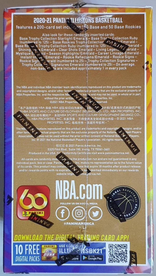 2020-21 Panini Illusions Basketball Blaster Box - LaMelo or Anthony Edwards RC?