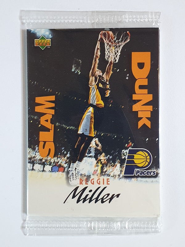 1997 Upper Deck Nestle Slam Dunk Reggie Miller - Factory Sealed Pack