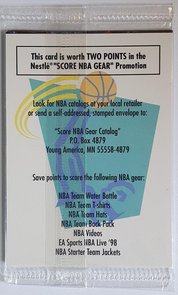 1997 Upper Deck Nestle Slam Dunk Reggie Miller - Factory Sealed Pack