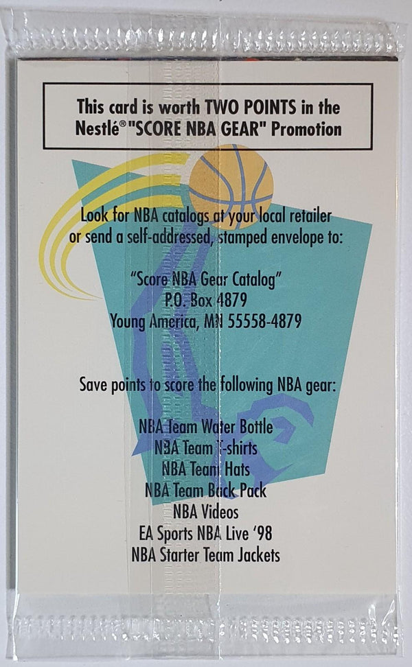 1997 Upper Deck Nestle Slam Dunk RANDOM PLAYER - Factory Sealed Pack