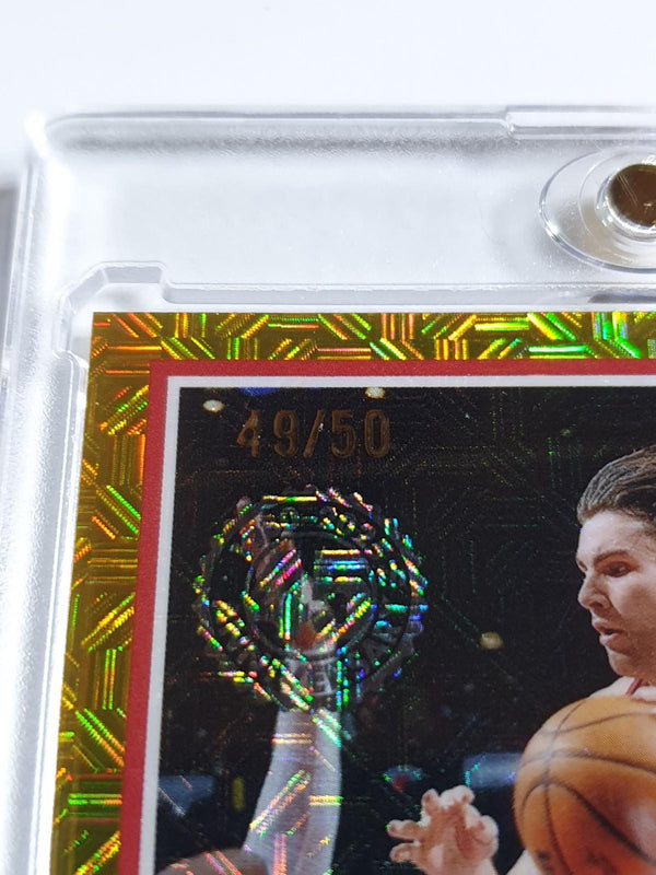 2025 Topps Chrome Josh Giddey #TC-CB GOLD MOJO REFRACTOR /50 Holo (Bulls) - Rare