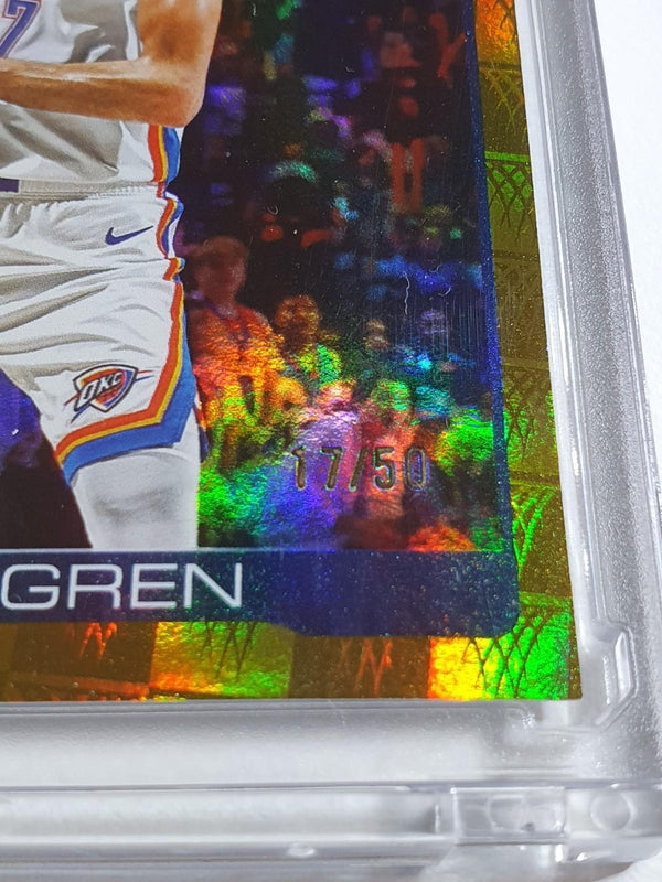 2025 Topps Flagship Chet Holmgren #118 SEASON TIP OFF GOLD FOILBOARD /50 Holo