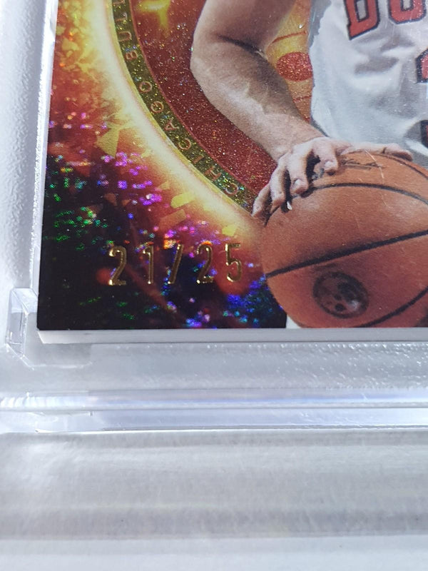 2025 Topps Josh Giddey PRIME #PATCH ORANGE /25 Game Worn Jersey (Bulls)