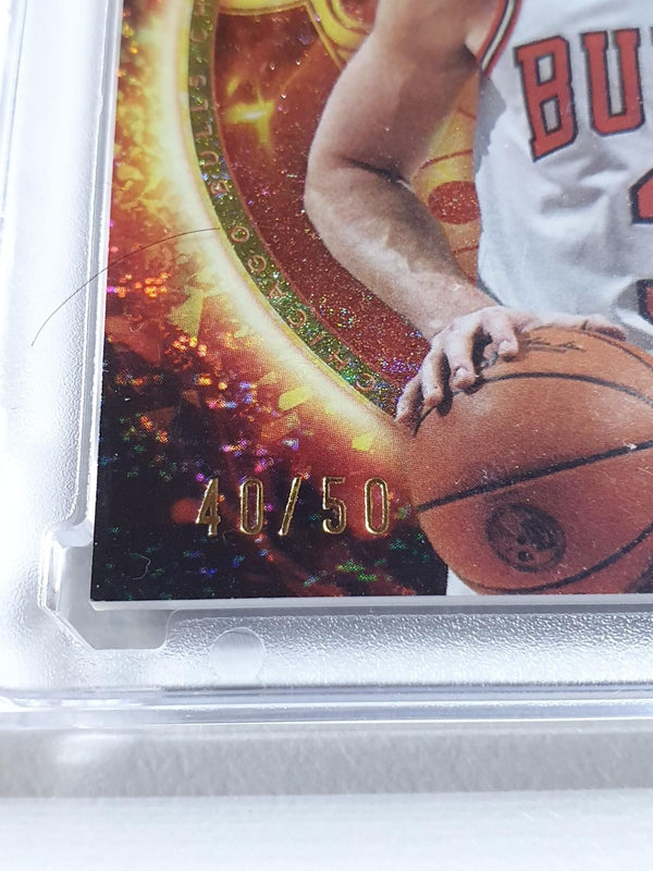 2025 Topps Josh Giddey #PATCH GOLD HOLO FOIL /50 Game Worn Jersey (Bulls)