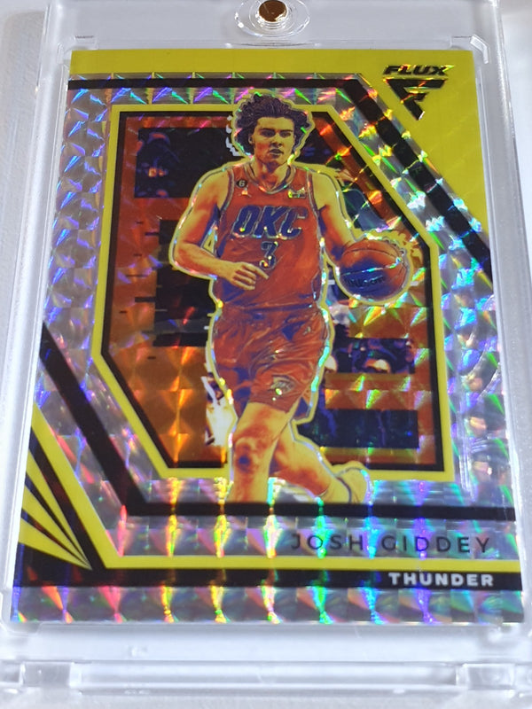 2022 Panini Flux Josh Giddey #104 LUCKY ENVELOPES 8/8 Holo - Ready to Grade