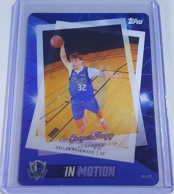 2025 Topps Match Attax Cooper Flagg Rookie LENTICULAR 3D in Motion RC - Rare