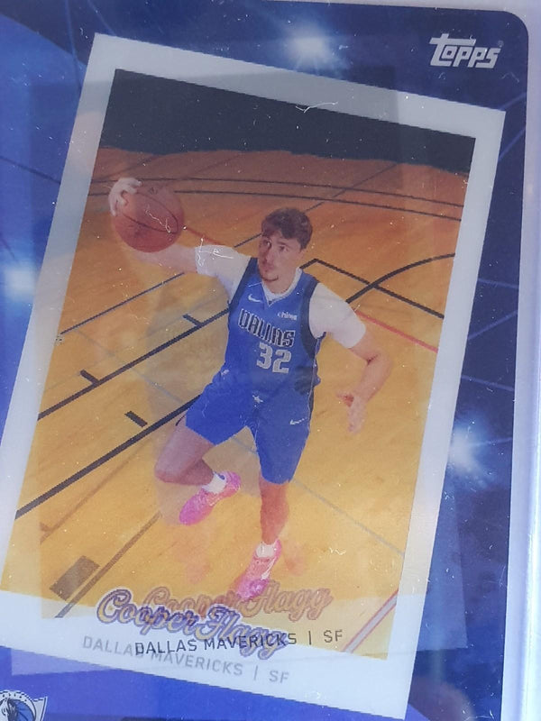2025 Topps Match Attax Cooper Flagg Rookie LENTICULAR 3D in Motion RC - Rare