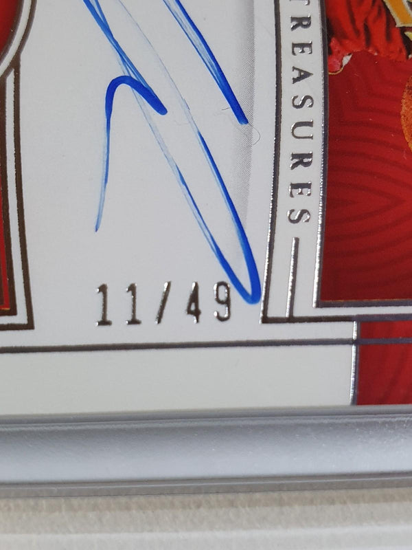 2022 National Treasures Dominique Wilkins AUTO /49 NBA Greats Signatures - Rare