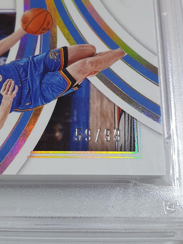 2021 Immaculate Josh Giddey Rookie #PATCH /99 Jumbo Jersey - PSA 10 (POP 1) RC