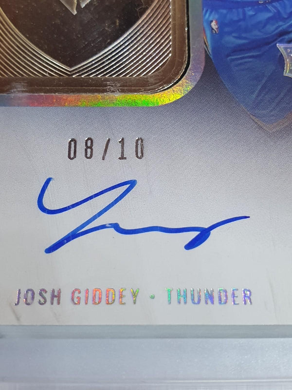 2021 Eminence Josh Giddey Rookie AUTO LOGOMAN SILVER BAR /10 Autographs Sealed