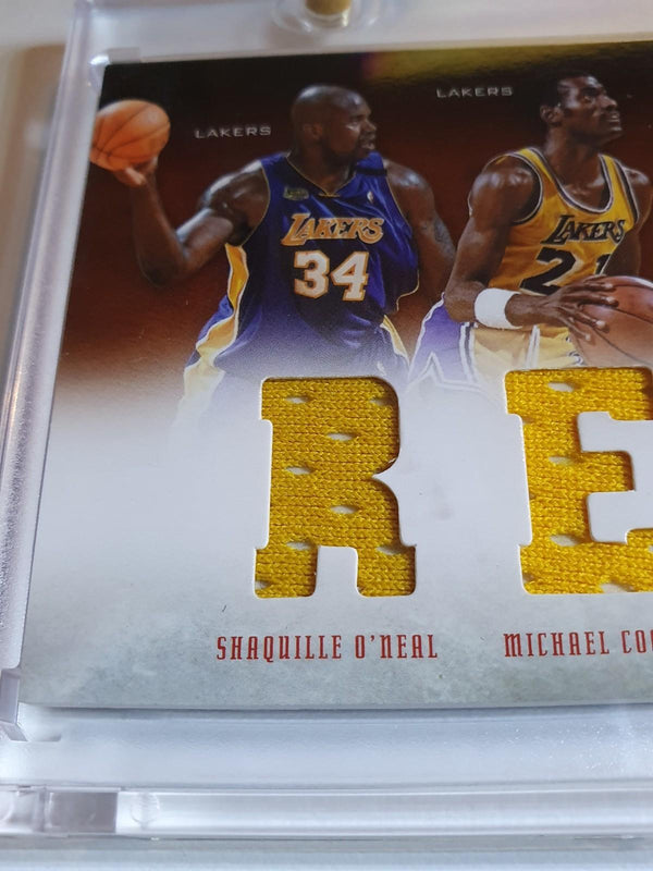2012 Preferred Booklet /199 Six Jersey Patches Shaquille Rodman Olajuwon Zeke