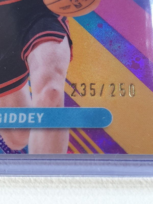 2025 Topps Finest Josh Giddey #34 PURPLE /250 Refractor (Bulls) - Rare