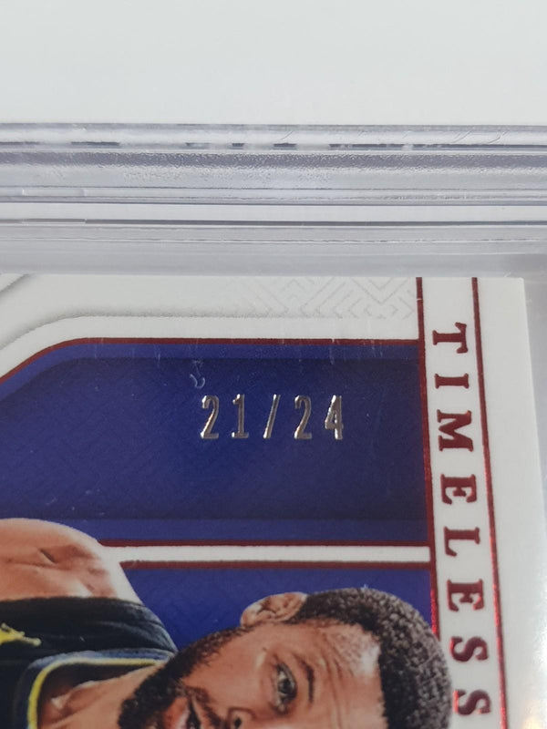 2024 National Treasures Stephen Curry #PATCH RED /24 Jersey - BGS 9 (POP 1)