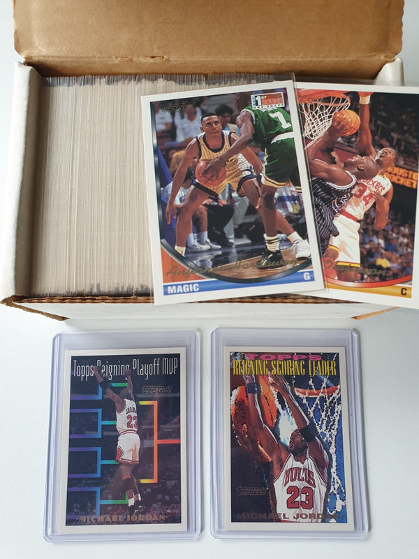 1993 Topps GOLD S2 Basketball COMPLETE SET (198 Gold Cards) - Michael Jordan