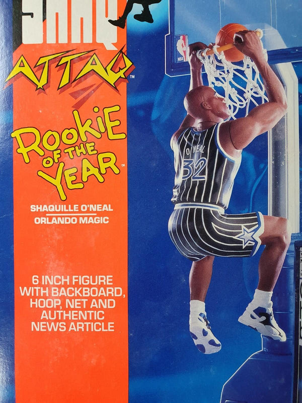 1993 Kenner Shaq Attaq Shaquille O'Neal Figurine Rookie of the Year  - Sealed
