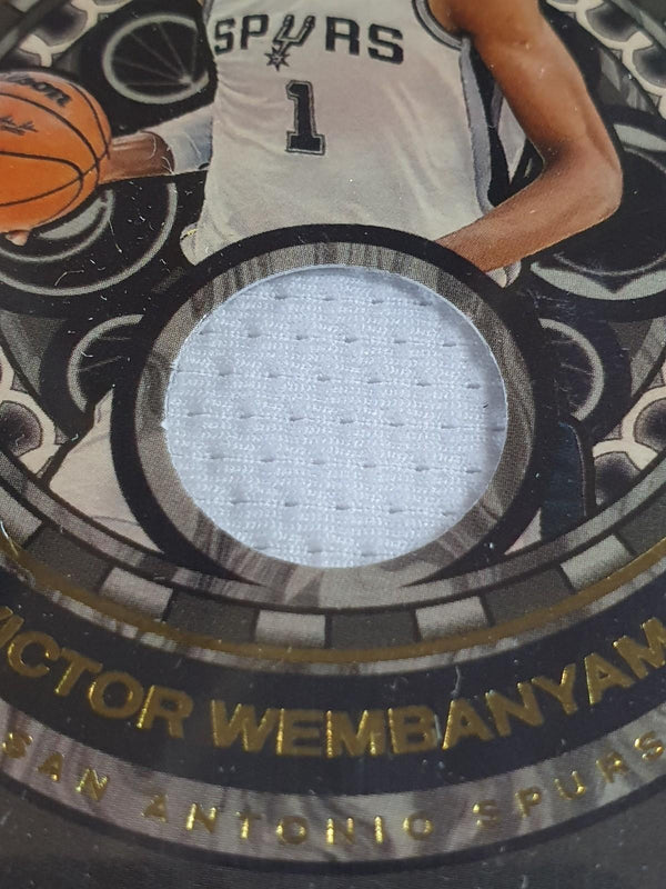 2024 Panini Court Kings Victor Wembanyama #PATCH Game Worn Jersey PSA 9 (POP 8)