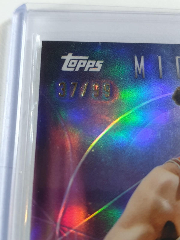 2025 Topps Midnight Josh Giddey #11 TWILIGHT /99 Holo (Bulls) - Ready to Grade