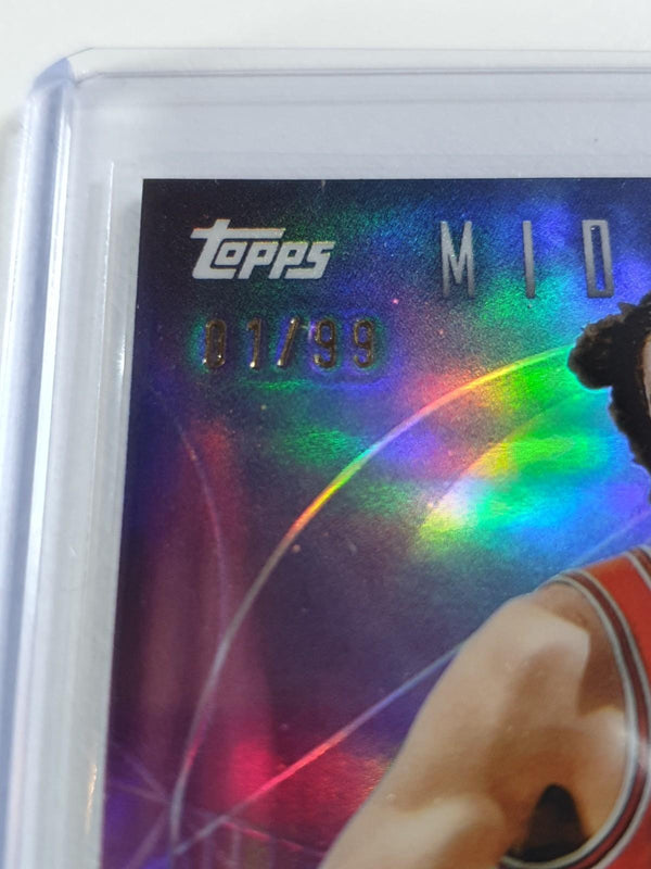 2025 Topps Midnight Josh Giddey #11 TWILIGHT 01/99 Holo (Bulls) - Ready to Grade