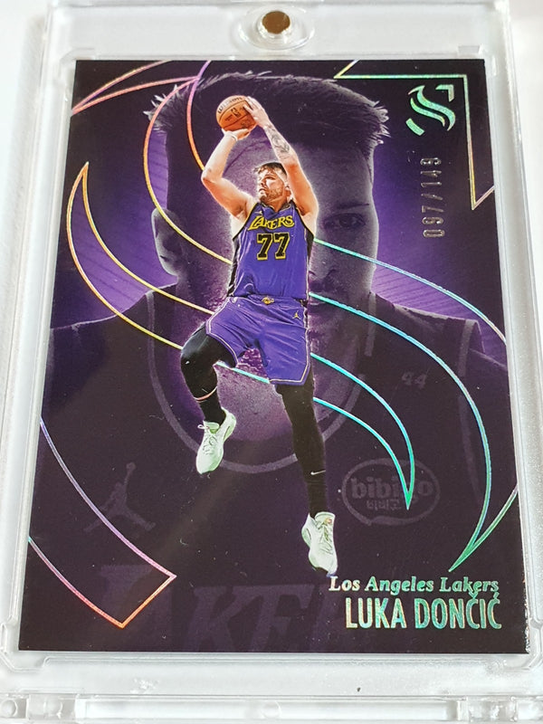 2024 Panini Silhouette Luka Doncic #6 HOLO SILVER /149 Foil - Ready to Grade